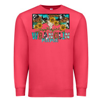 Cardinal wranglin mama Premium Sweatshirt - texasbilliewilder
