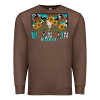 Chestnut wranglin mama Premium Sweatshirt - texasbilliewilder