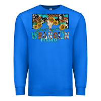 True Royal wranglin mama Premium Sweatshirt - texasbilliewilder