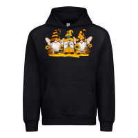 Black western bee gnomes beehive honey sunflowers Urban Hoodie - Artiststas