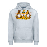 Heather Grey western bee gnomes beehive honey sunflowers Urban Hoodie - Artiststas