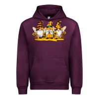 Mauve Wine western bee gnomes beehive honey sunflowers Urban Hoodie - Artiststas