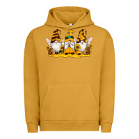 Pigment Peanut Butter western bee gnomes beehive honey sunflowers Urban Hoodie - Artiststas