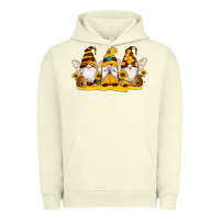 Pigment Pistachio western bee gnomes beehive honey sunflowers Urban Hoodie - Artiststas