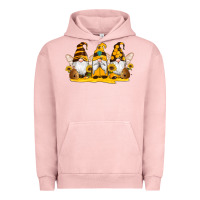 Pigment Salmon western bee gnomes beehive honey sunflowers Urban Hoodie - Artiststas