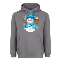 Storm cute snowman Heavyweight Hoodie - Zillion Design Studio