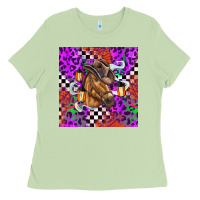 Matcha halloween horse Ladies Tee - BarkalooDesign