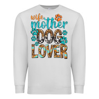 Dove Grey wife mother dog lover with paws Premium Sweatshirt - texasbilliewilder