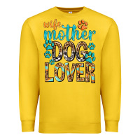 Lemon wife mother dog lover with paws Premium Sweatshirt - texasbilliewilder