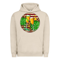 Pigment French Oak Christmas champagnes Urban Hoodie - AdoDesignShop