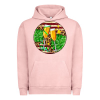 Pigment Salmon Christmas champagnes Urban Hoodie - AdoDesignShop