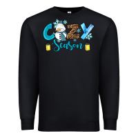 Black cozy season winter Premium Sweatshirt - RanaPortraitStore