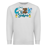 Dove Grey cozy season winter Premium Sweatshirt - RanaPortraitStore