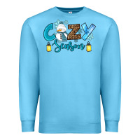 Ocean Blue cozy season winter Premium Sweatshirt - RanaPortraitStore