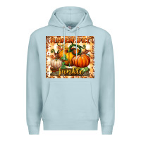 Blue Mist pumpkin spice junkie tumbler Premium Hoodie - BundleAndBundleShop