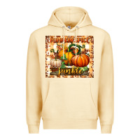 Pina Colada pumpkin spice junkie tumbler Premium Hoodie - BundleAndBundleShop