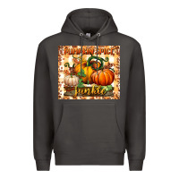 Smoke pumpkin spice junkie tumbler Premium Hoodie - BundleAndBundleShop