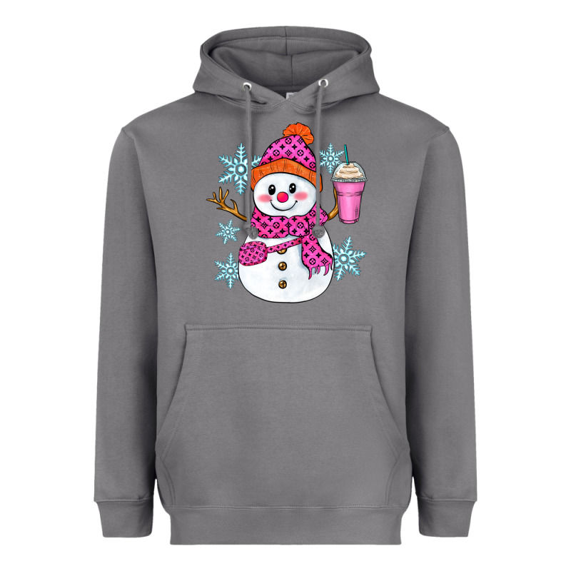 Bougie Snowman Heavyweight Hoodie by Zillion Design Studio | Teevron