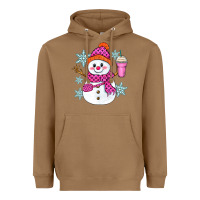 Toasted Coconut bougie snowman Heavyweight Hoodie - Zillion Design Studio