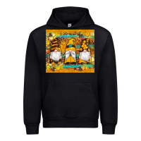 Black western bee gnomes  honeycomb  leopard turquoise wooden serape Urban Hoodie - Artiststas