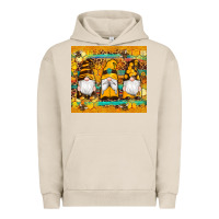 Pigment French Oak western bee gnomes  honeycomb  leopard turquoise wooden serape Urban Hoodie - Artiststas