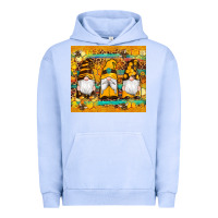 Pigment Grape Ice western bee gnomes  honeycomb  leopard turquoise wooden serape Urban Hoodie - Artiststas