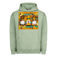 Pigment Oil Green western bee gnomes  honeycomb  leopard turquoise wooden serape Urban Hoodie - Artiststas