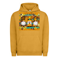 Pigment Peanut Butter western bee gnomes  honeycomb  leopard turquoise wooden serape Urban Hoodie - Artiststas