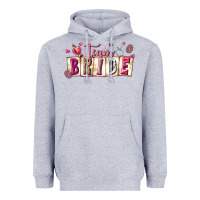 Heather Grey team bride Heavyweight Hoodie - texasbilliewilder