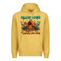 Antique Gold falling leaves and nights like this Premium Hoodie - BundleAndBundleShop