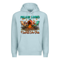 Blue Mist falling leaves and nights like this Premium Hoodie - BundleAndBundleShop