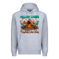 Heather Grey falling leaves and nights like this Premium Hoodie - BundleAndBundleShop
