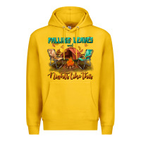 Lemon falling leaves and nights like this Premium Hoodie - BundleAndBundleShop
