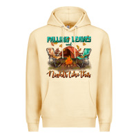 Pina Colada falling leaves and nights like this Premium Hoodie - BundleAndBundleShop