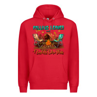 Red falling leaves and nights like this Premium Hoodie - BundleAndBundleShop