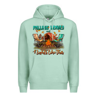 Seafoam falling leaves and nights like this Premium Hoodie - BundleAndBundleShop