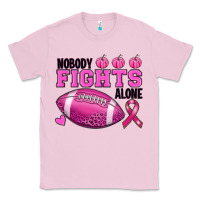 Bubblegum Pink nobody fights alone Classic Tee - RanaPortraitStore