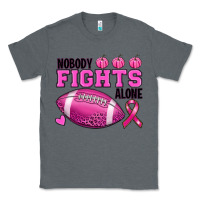 Charcoal Heather nobody fights alone Classic Tee - RanaPortraitStore