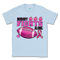 Dusty Blue nobody fights alone Classic Tee - RanaPortraitStore