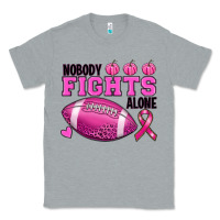 Heather Grey nobody fights alone Classic Tee - RanaPortraitStore