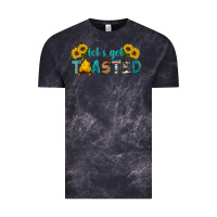 Cloud Black let's get toasted Vintage Tee - Artiststas