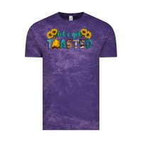 Cloud Purple let's get toasted Vintage Tee - Artiststas