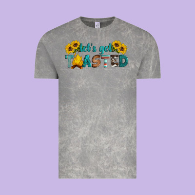 Let's Get Toasted Vintage Tee Designed By Artiststas