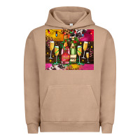 Pigment Burro Christmas champagne bottles and Urban Hoodie - AdoDesignShop