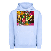 Pigment Grape Ice Christmas champagne bottles and Urban Hoodie - AdoDesignShop