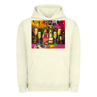 Pigment Pistachio Christmas champagne bottles and Urban Hoodie - AdoDesignShop