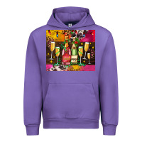 Tulip Christmas champagne bottles and Urban Hoodie - AdoDesignShop