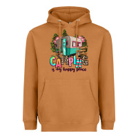 Meerkat camping is my happy place Heavyweight Hoodie - RanaPortraitStore