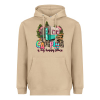 Mushroom camping is my happy place Heavyweight Hoodie - RanaPortraitStore