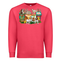 Cardinal goats coffee cups Premium Sweatshirt - Zillion Design Studio